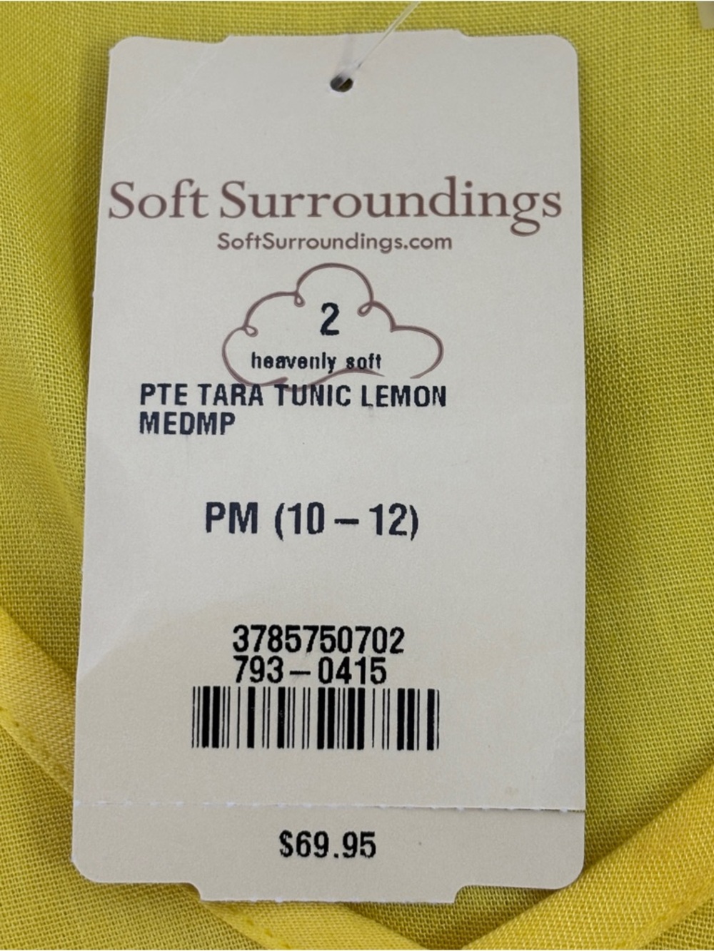 Soft Surroundings Tara V-Neck Tunic - Picture 4 of 7